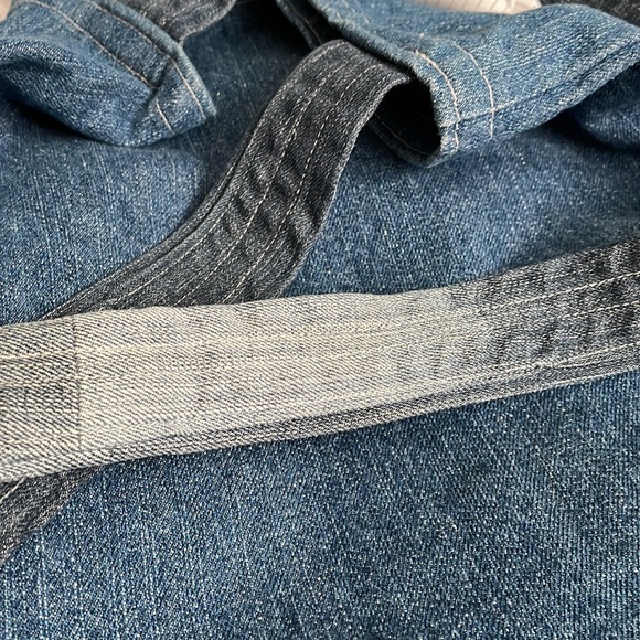 Denim cross body shoulder bag purse - Picture 10 of 10